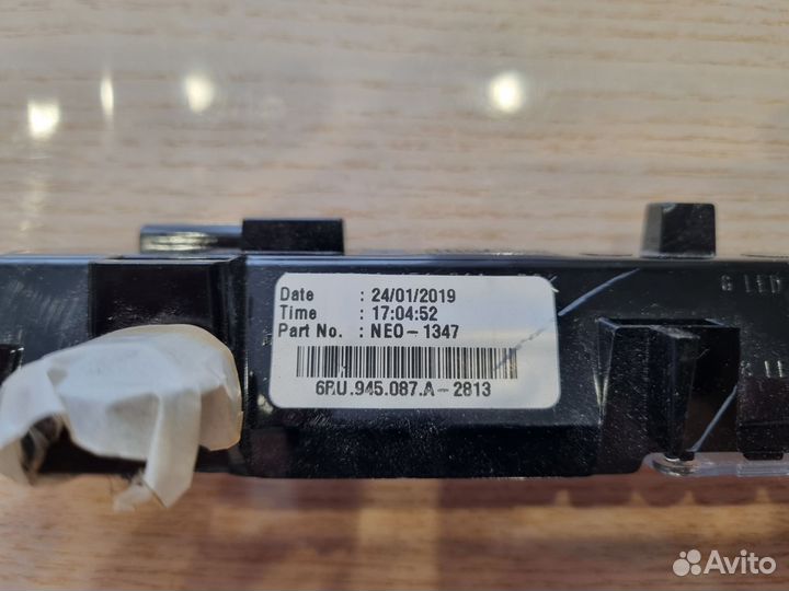 Стоп сигнал Volkswagen Polo sedan