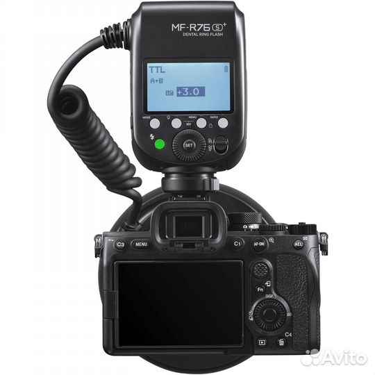 Вспышка для макросъемки Godox MF-R76S+ TTL стомато