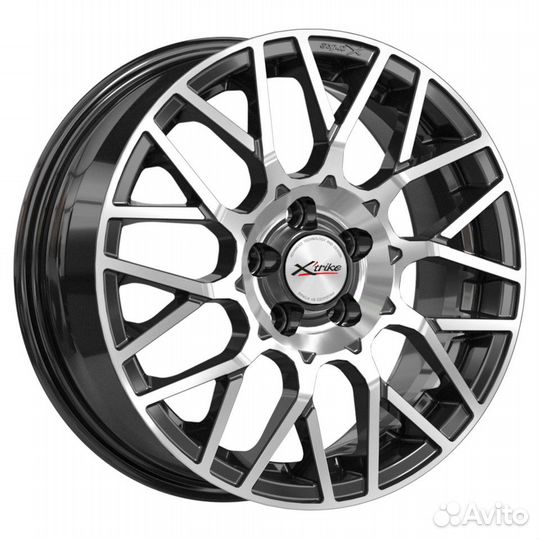 R15 4x100 6J ET37 D60,1 X'trike X-132 BK/FP