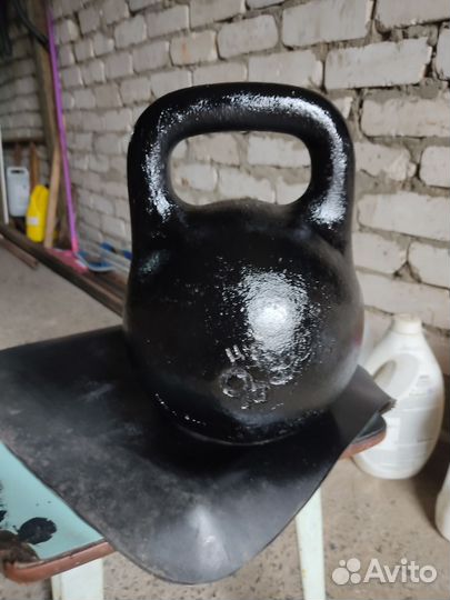 Гиря 32 кг чугун,СССР