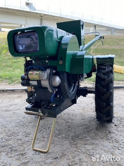 Мотоблок Файтер 15DE + почвофреза и сиденье