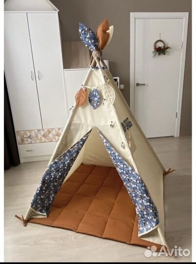 Палатка детская вигвам игровой домик для детей