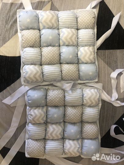 Бортики в кроватку новые