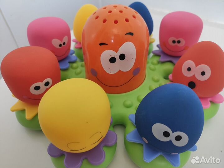 Игрушка для ванной осьминожка Tomy