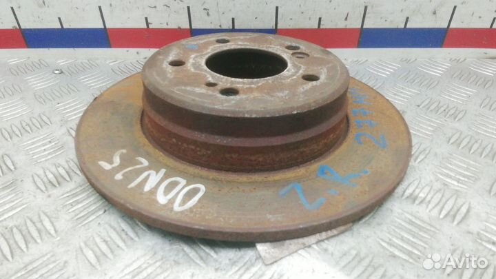 Диск тормозной задний mercedes benz C-class W203 р