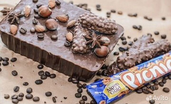 Шоколад весовой в брикетах 1 кг