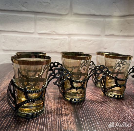 Стопка СССР с подстаканником