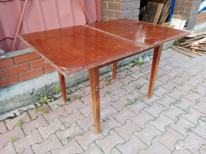 Стол советский. Раскладушка. Лот 6