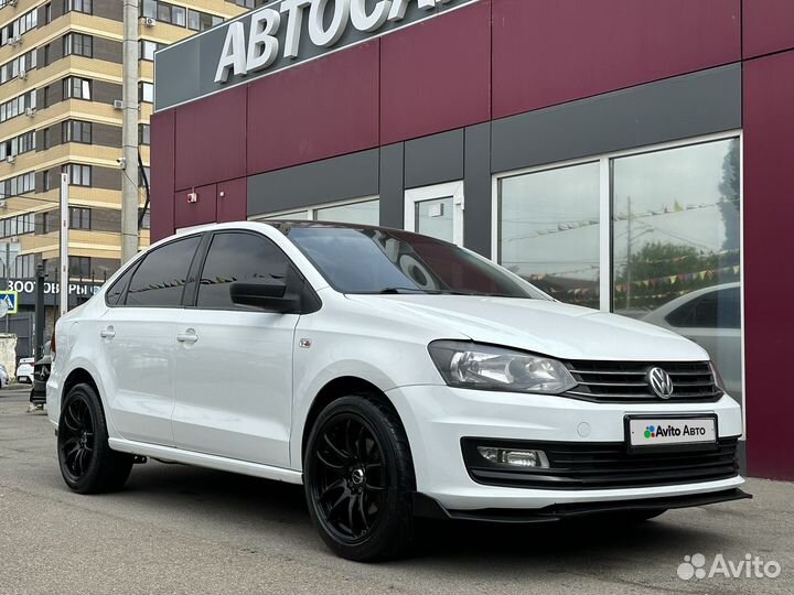Volkswagen Polo 1.6 AT, 2017, 98 140 км