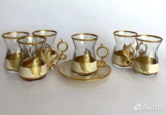 Стакан армудов 12 предмет турчичия4500