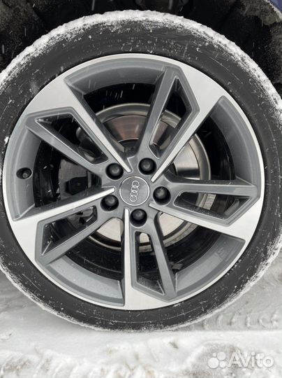 Оригинальные диски audi A4 R18 stars