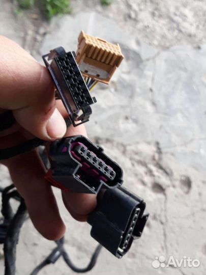 2017 ку 5 проводка заднего бампера audi q5