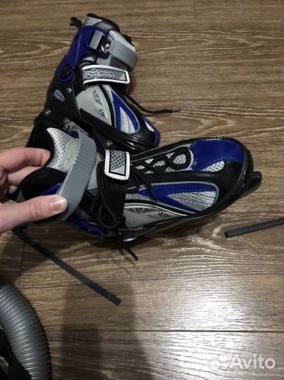 Коньки детские раздвижные 29-32