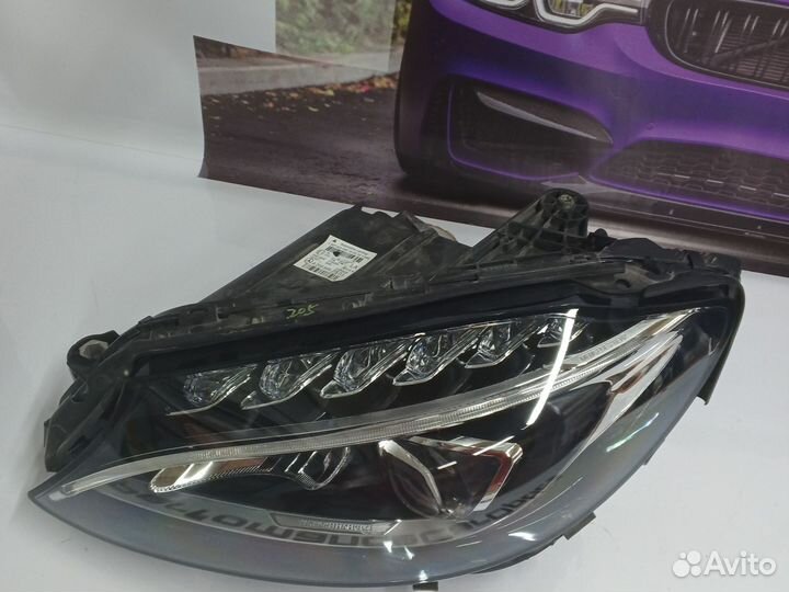 Фара левая Mercedes Benz W205 LED Дорестайлинг