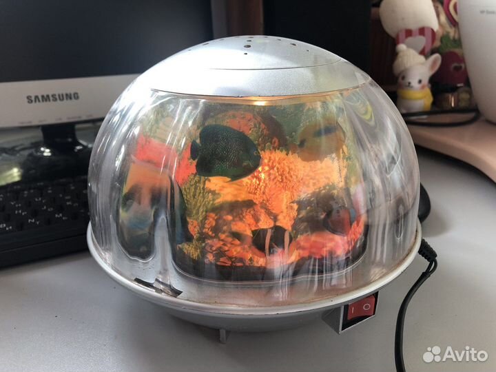 Светильник плавающие рыбки