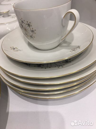 Гдр чайные сервизы винтаж редкий 26 предметов