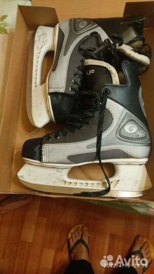 Коньки хоккейные graf