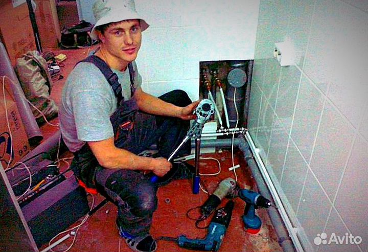 Услуги сантехника, ремонт труб, частный мастер