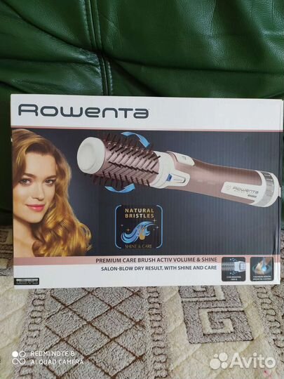 Фен щетка вращающаяся rowenta