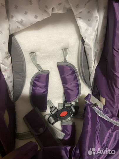 Детские санки коляска ника 7.5