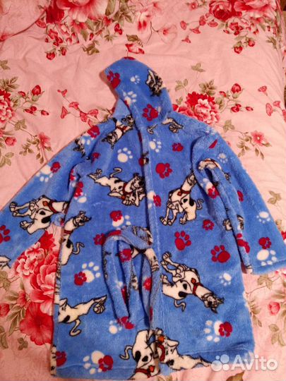 Махровый халат на девочку.Новый