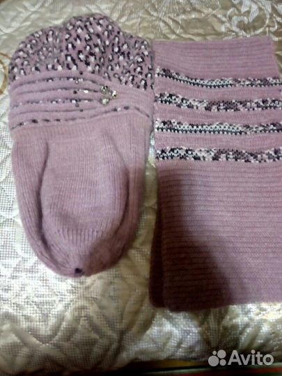 Комплект вязаный