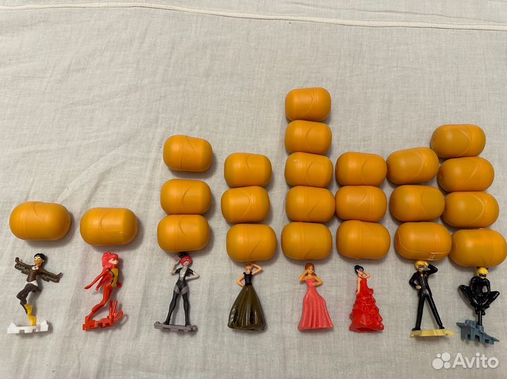 Игрушки из киндера леди баг