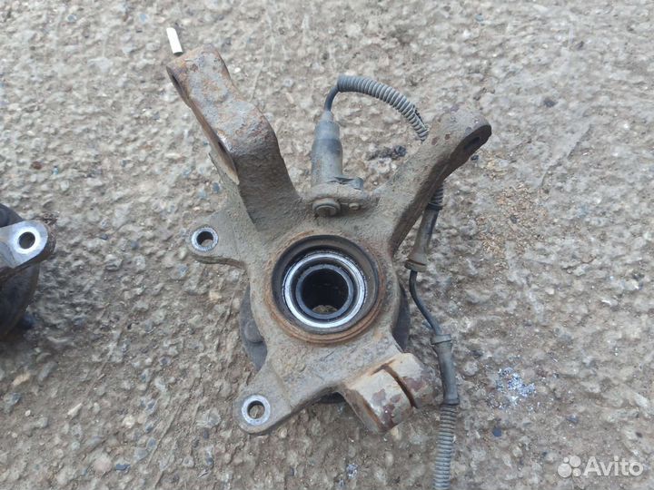 Кулак поворотный Киа шума