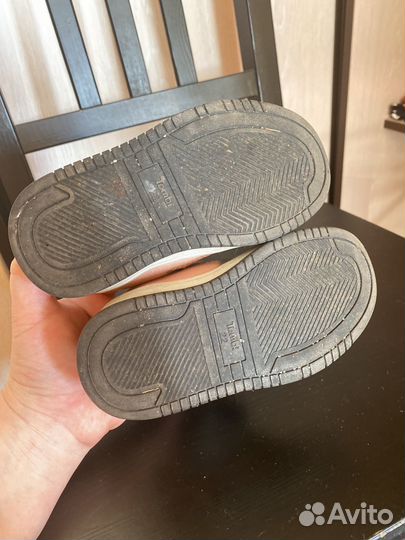 Утепленные кеды 22