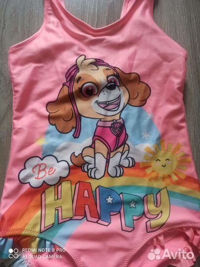 Купальник hm 128 размер