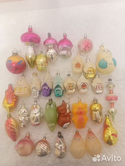 Елочные игрушки СССР