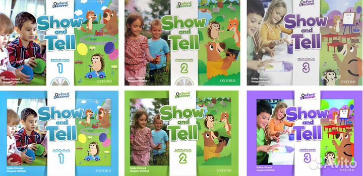 Show and Tell 2nd edition: 1,2,3 (все уровни) +CD