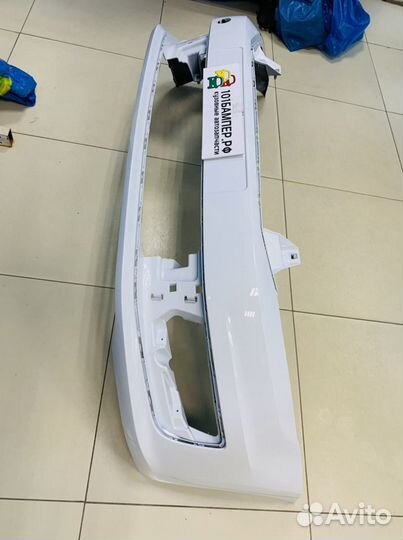 Бампер передний Volkswagen Polo 15-20г Белый