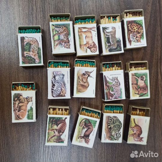 Спички Кошки Коллекционные Цена За Все СССР Ретро