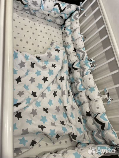 Бортики в кроватку