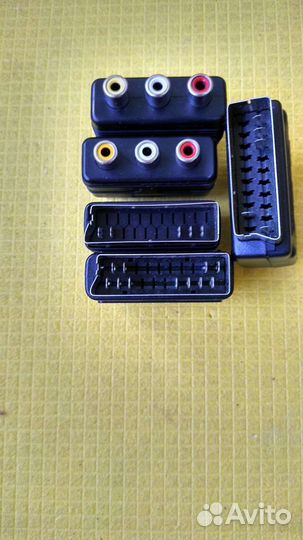 Переходник Scart - 3RCA и другие