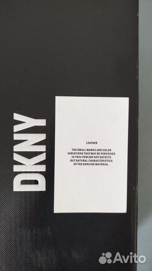 Лоферы dkny оригинал,кожа нат. беспатная доставка