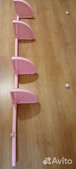 Угловая полка в ванную