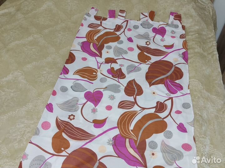 Шторы для кухни новые 2 шт комплект 140*220