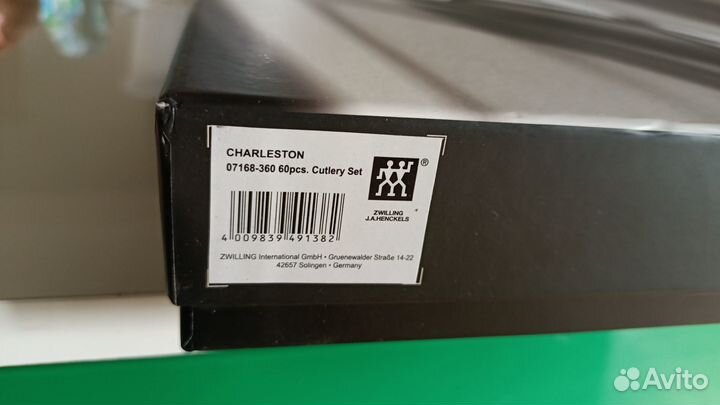 Столовые приборы Zwilling Charlestone 60пр