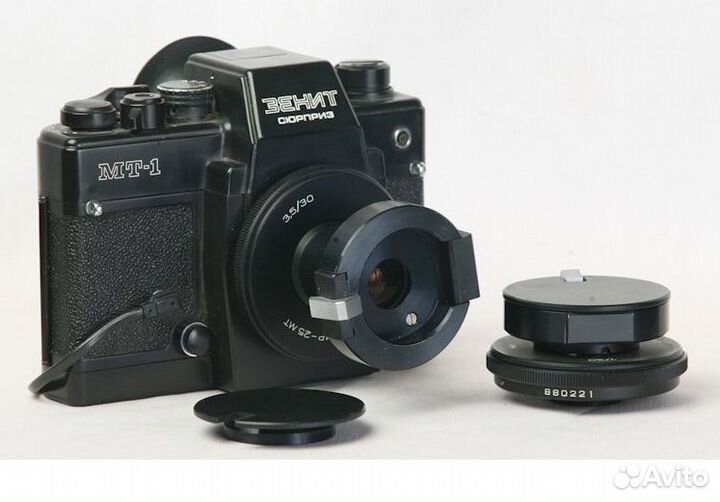 Зенит сюрприз с 2 объективами редкий