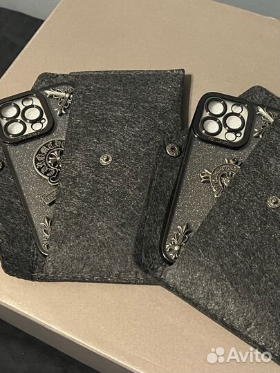 Chrome hearts чехол iPhone 13 14 15