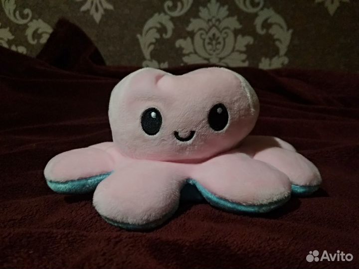 Осьминог перевертыш 20 см новый