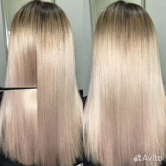 Кератиновое выпрямление