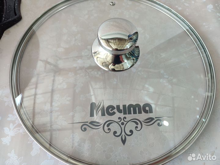 Казан 7 литров серия гранит с каменным покрытием