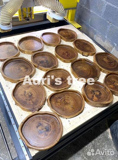 Деревянная посуда для подачи