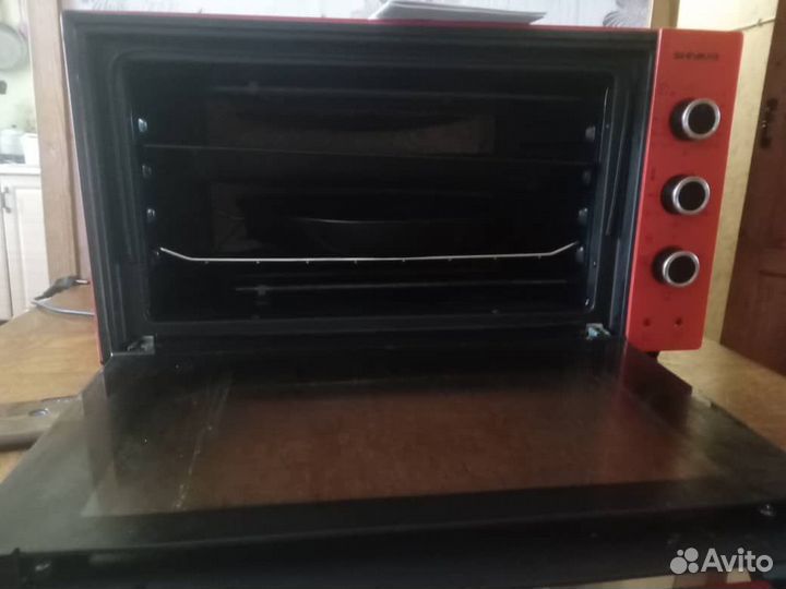 Мини печь духовка бу