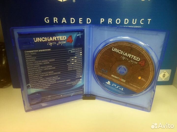 PS4 Uncharted 4 Путь вора Хиты PlayStation 2018 FR