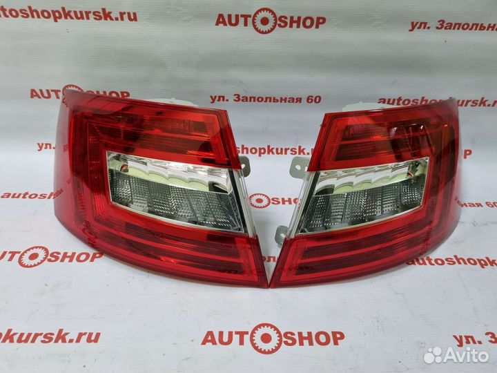 Фонарь задний skoda Octavia A7 2013-2017