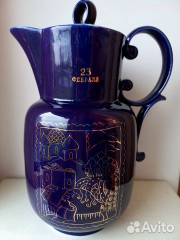 Кувшин Кобальт,Возрождение,23 февраля,1960- е годы